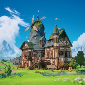 Fantasy Windmill Cottage