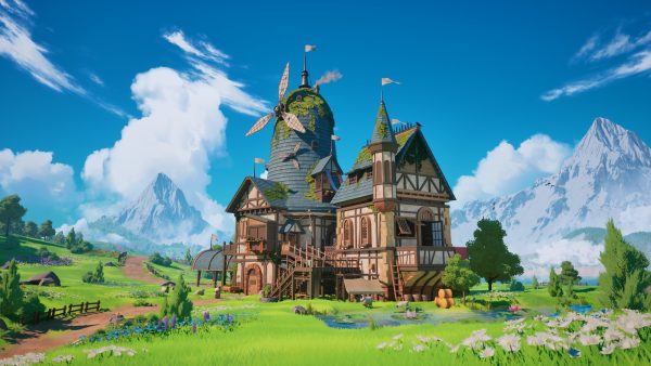 Fantasy Windmill Cottage